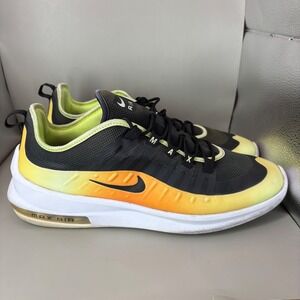 Nike Air Max Axis Mens Black Volt Orange Running Shoes AA2148-006 Size 12